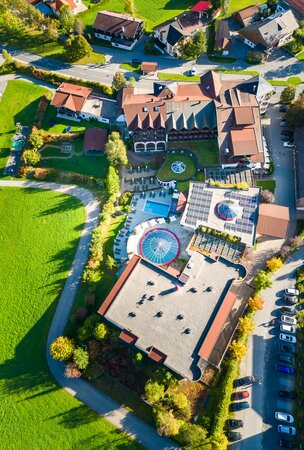 Hotel Tyrol am Haldensee, Vogelperspektive