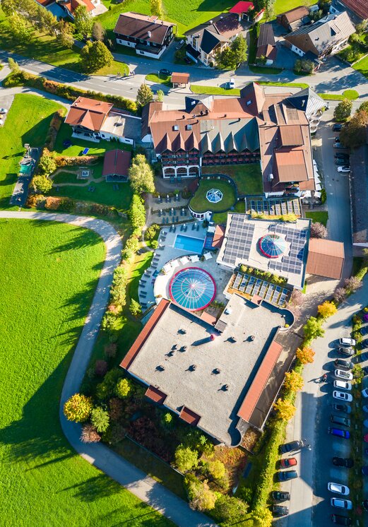 Hotel Tyrol am Haldensee, Vogelperspektive